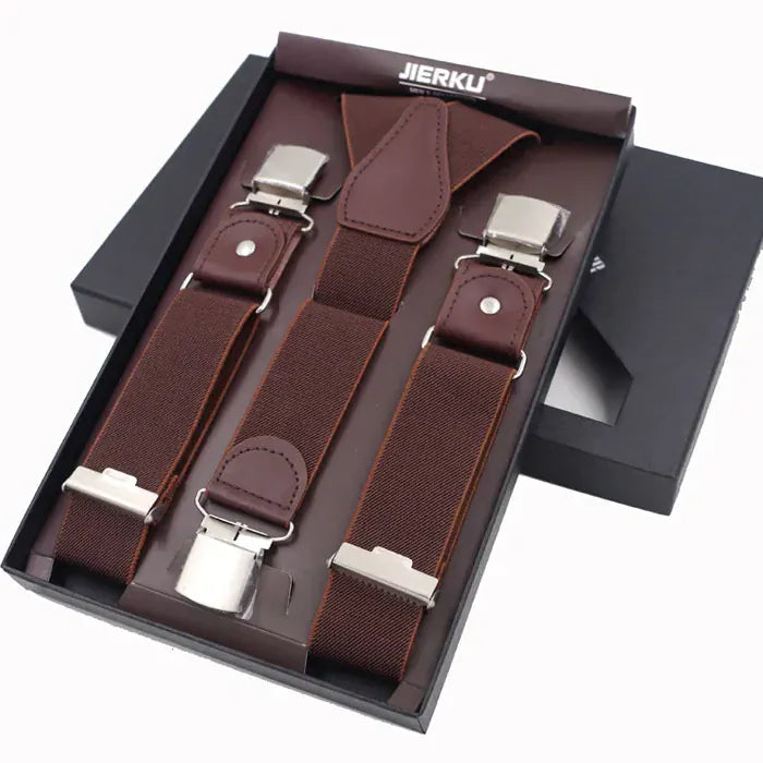Maison Novaire Leather Suspenders - Maison Novaire #