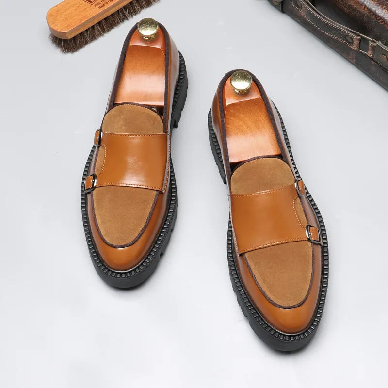 Maison Novaire Men's Casual Leather Loafers - Maison Novaire #