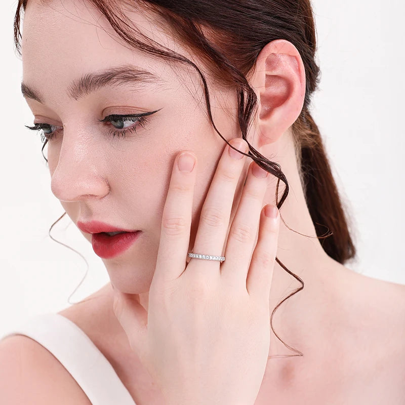 Maison Novaire Moissanite Eternity Band - Maison Novaire
