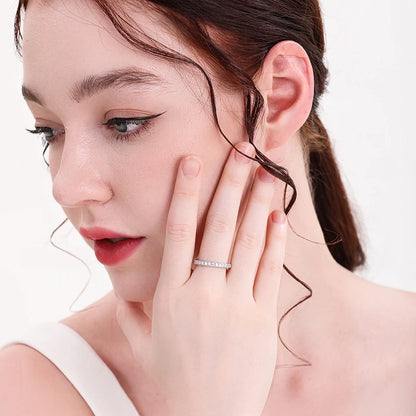 Maison Novaire Moissanite Eternity Band - Maison Novaire