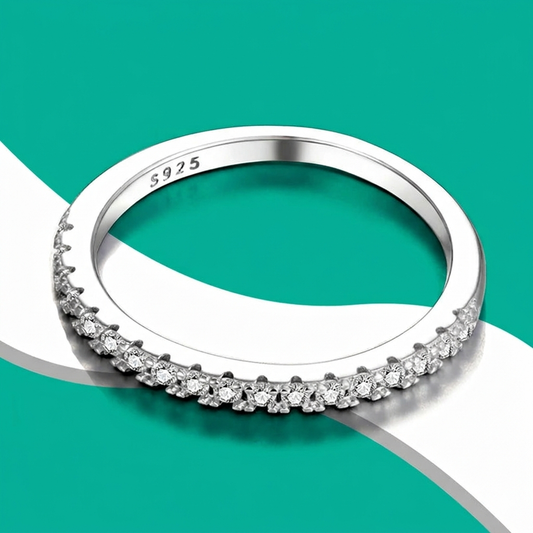 Maison Novaire Moissanite Eternity Band - Maison Novaire