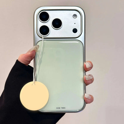 Maison Novaire Simple Color Electroplated Drop Glue iPhone Case YS-D034