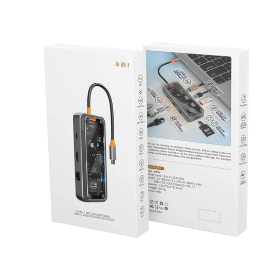 Maison Novaire USB C Hub – 100W PD MacBook Docking Station - Maison Novaire