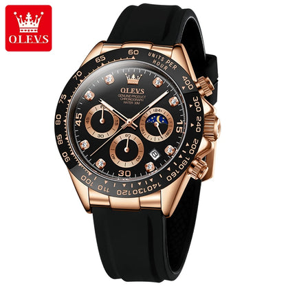 Men Chronograph Sport Wristwatch. - Maison Novaire #