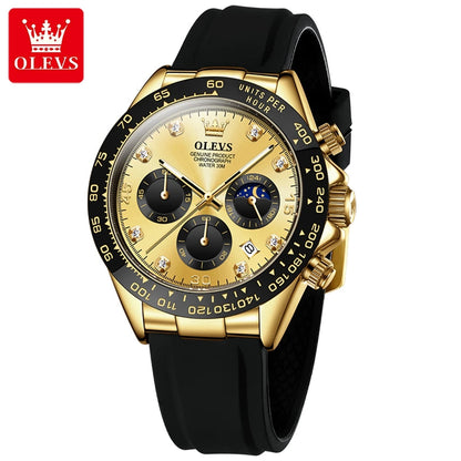 Men Chronograph Sport Wristwatch. - Maison Novaire #