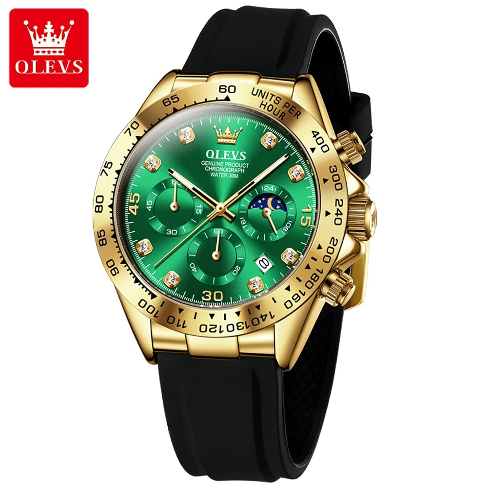 Men Chronograph Sport Wristwatch. - Maison Novaire #