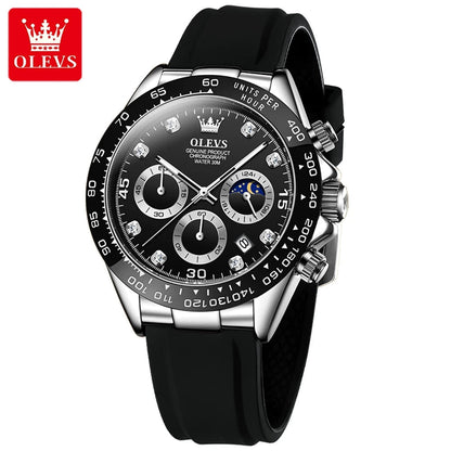 Men Chronograph Sport Wristwatch. - Maison Novaire #