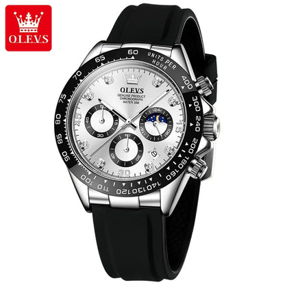 Men Chronograph Sport Wristwatch. - Maison Novaire #
