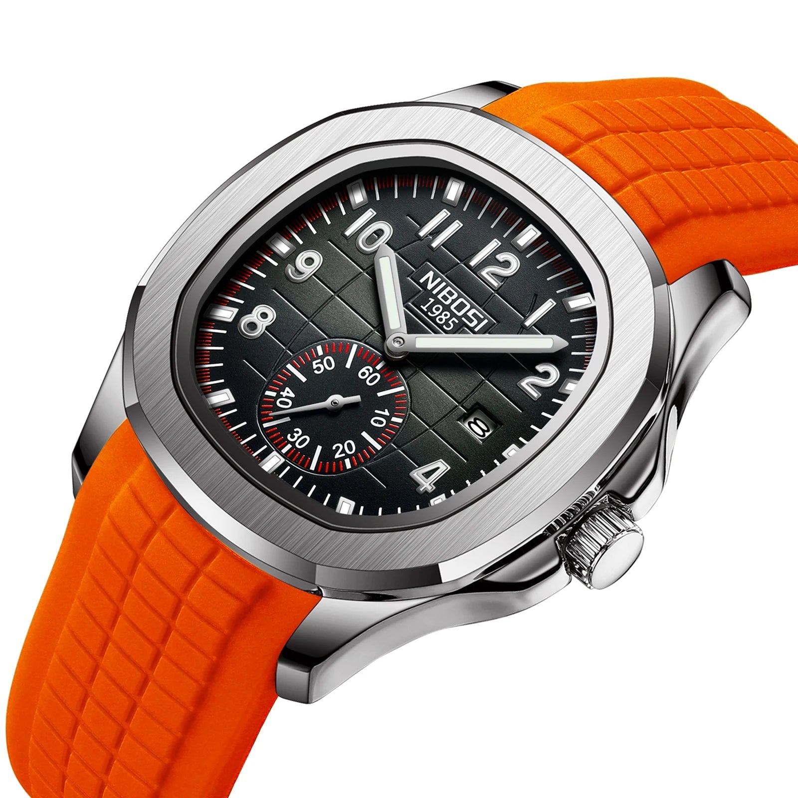 Men Silicone Quartz Watch. - Maison Novaire #