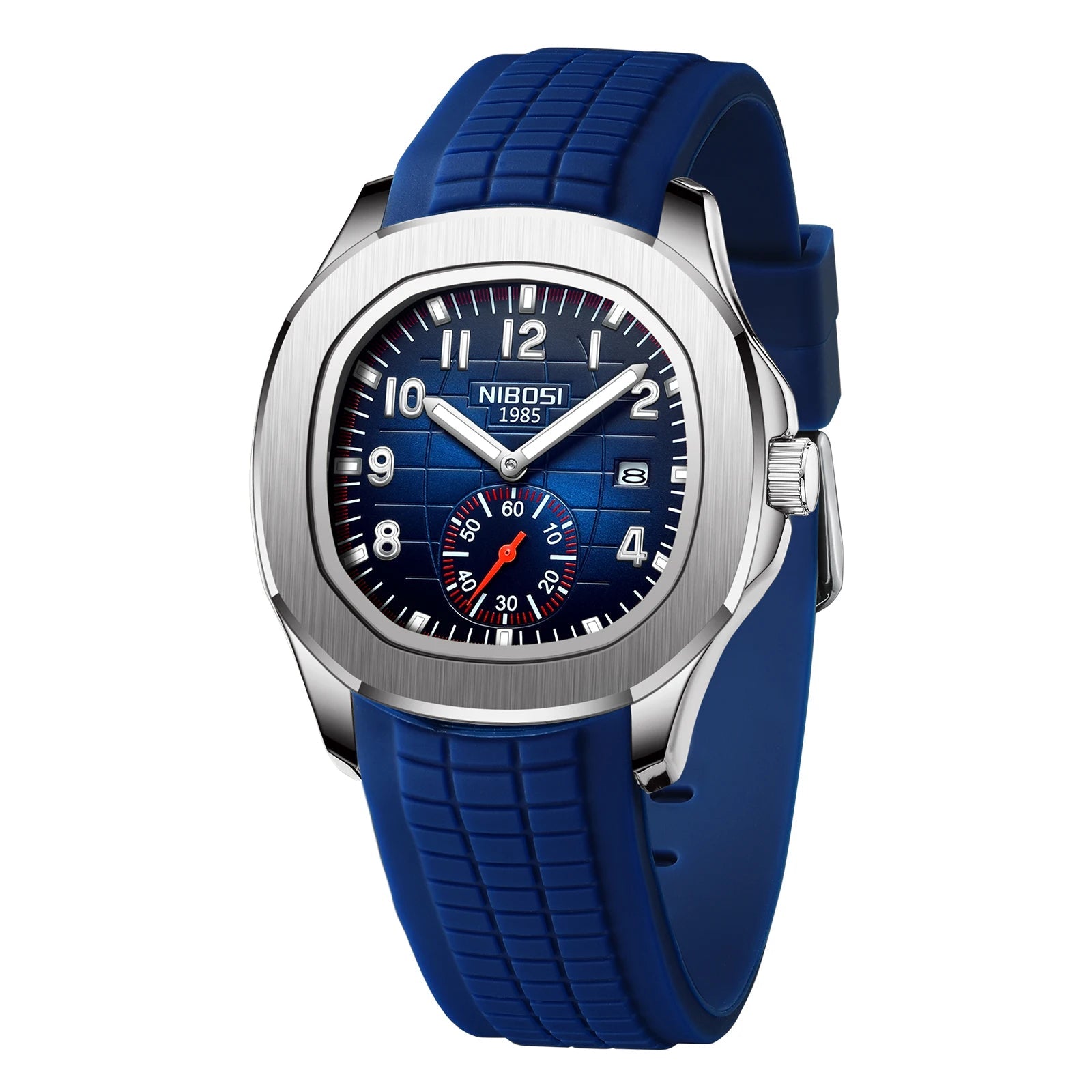 Men Silicone Quartz Watch. - Maison Novaire #
