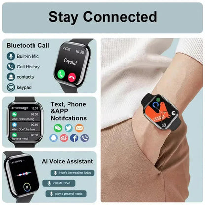 Men Smartwatch NFC GPS Tracker with  320*385 HD Screen. - Maison Novaire #