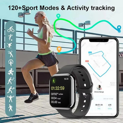 Men Smartwatch NFC GPS Tracker with  320*385 HD Screen. - Maison Novaire #