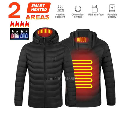 Men USB Heated Jacket - Maison Novaire #