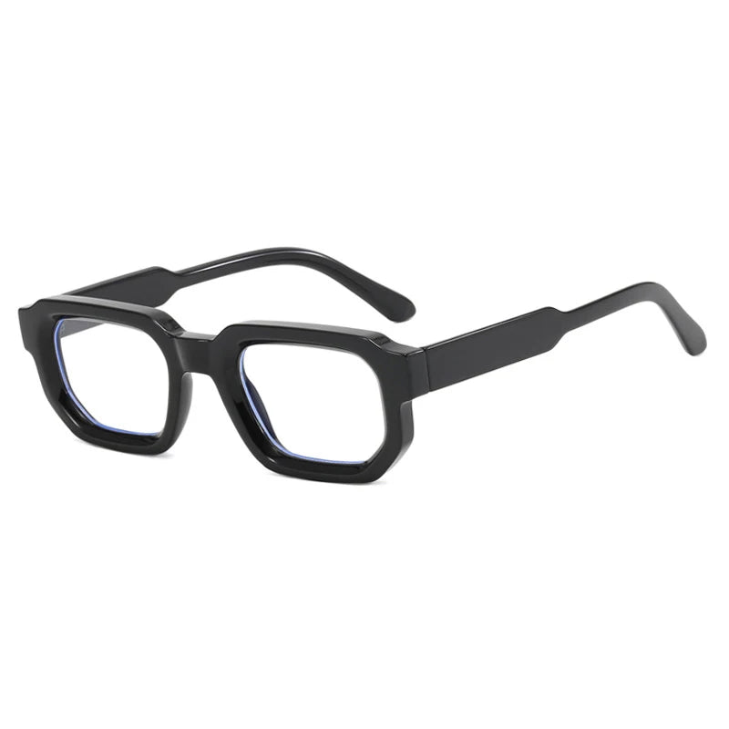 Men Vintage Rectangle Frame Sunglasses. - Maison Novaire