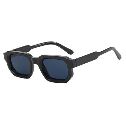 Men Vintage Rectangle Frame Sunglasses. - Maison Novaire