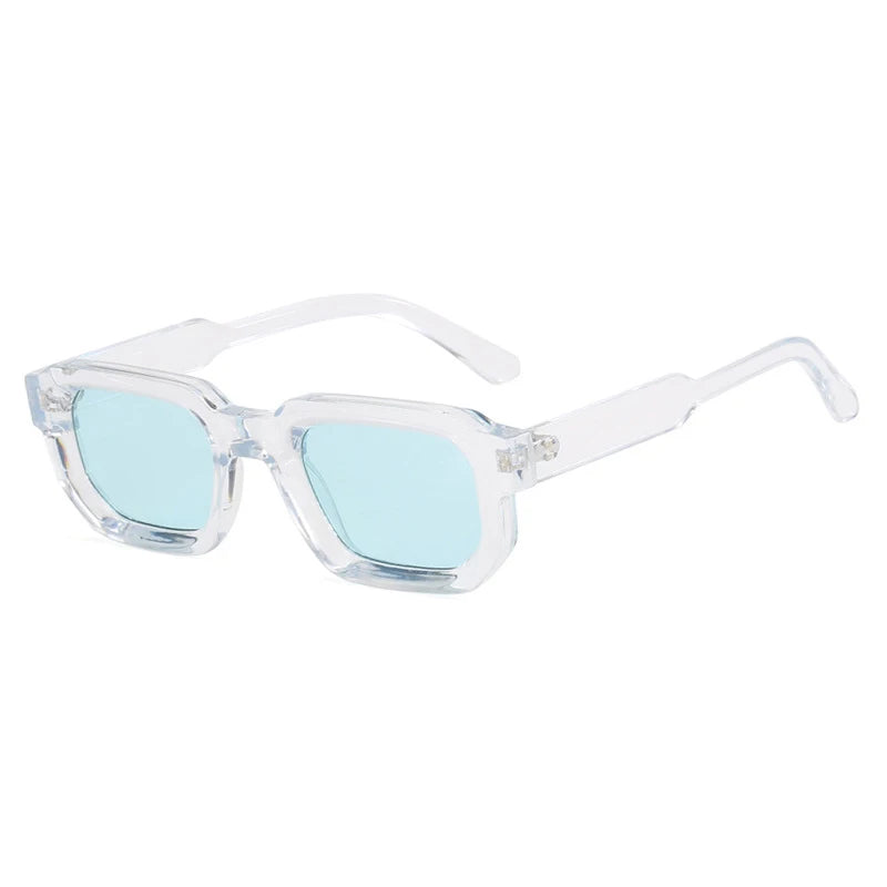 Men Vintage Rectangle Frame Sunglasses. - Maison Novaire