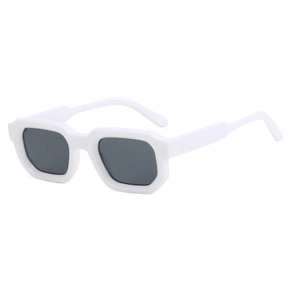 Men Vintage Rectangle Frame Sunglasses. - Maison Novaire