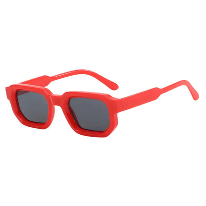 Men Vintage Rectangle Frame Sunglasses. - Maison Novaire
