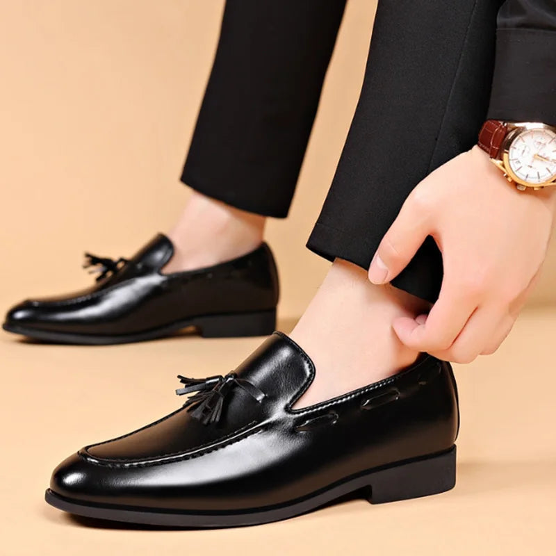 Men's Elegant Dress Shoes.High quality. - Maison Novaire #