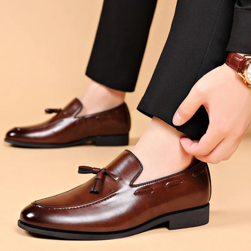Men's Elegant Dress Shoes.High quality. - Maison Novaire #
