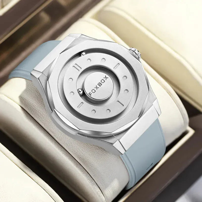 Men's Stainless Steel Quartz Watch. - BLAKESTORE-NG