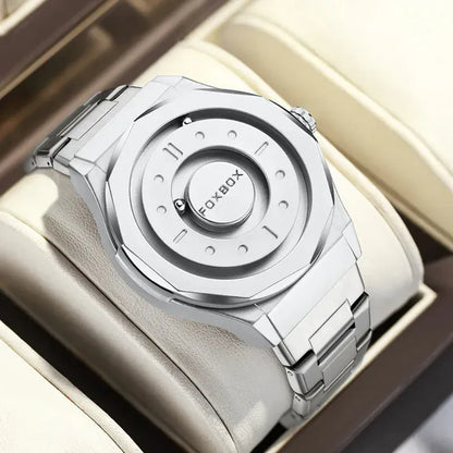 Men's Stainless Steel Quartz Watch. - BLAKESTORE-NG