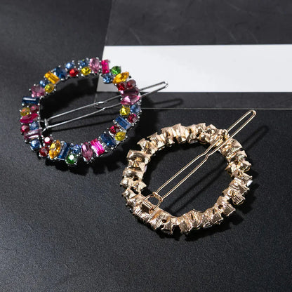 Metal Round Hair Clip. - BLAKESTORE-NG
