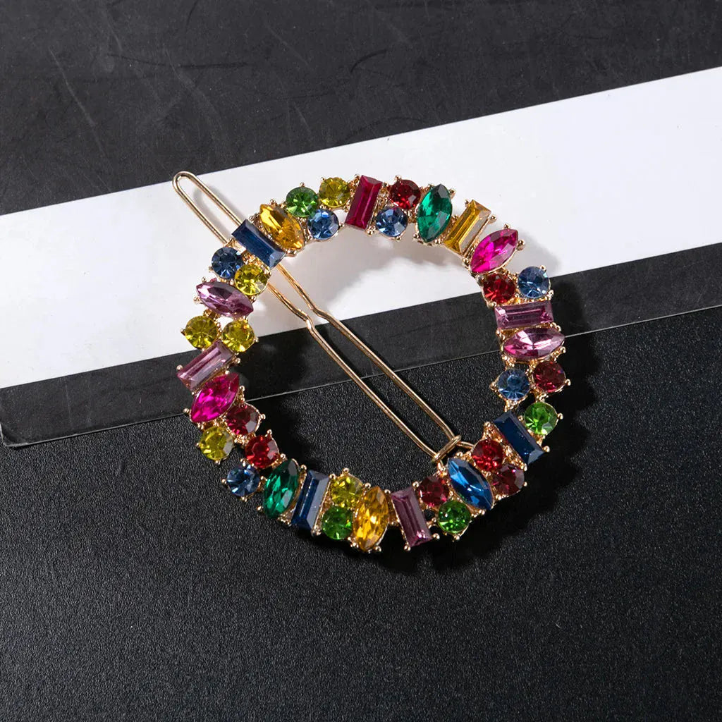 Metal Round Hair Clip. - BLAKESTORE-NG