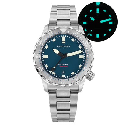 Militado ML20 Automatic Mechanical Watch | 39mm Luxury 200M Dive Watch - Maison Novaire