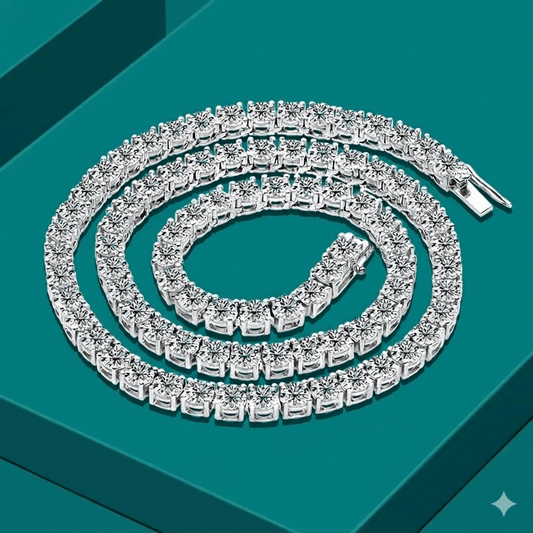 Moissanite Tennis Necklace - Maison Novaire