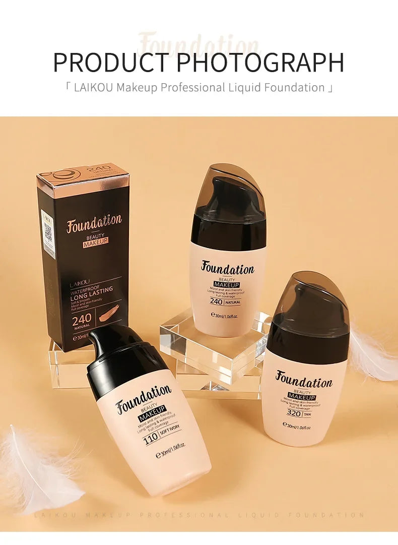 LAIKOU Liquid Foundation-30ml - Maison Novaire #