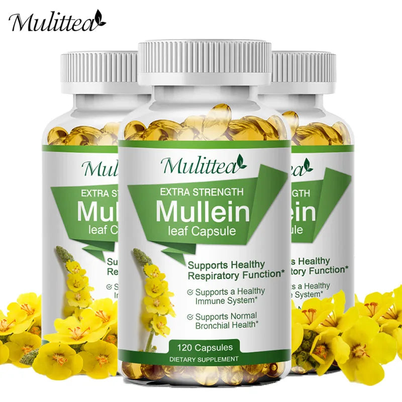 Mullein Lung Cleanser-Asthma Health-Herbal Supplement. - Maison Novaire #