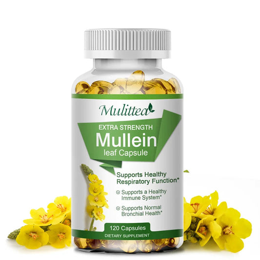 Mullein Lung Cleanser-Asthma Health-Herbal Supplement. - Maison Novaire #