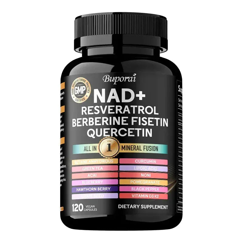 NAD+ Resveratrol Complex – Cellular Health & Anti-Aging Formula (1000 mg) - BLAKESTORE-NG