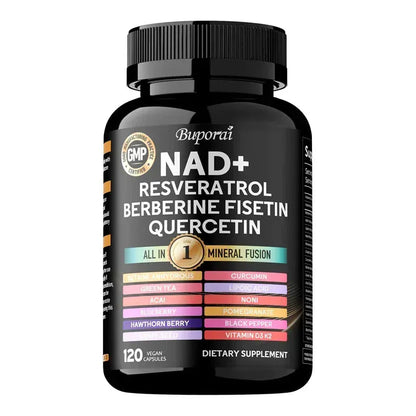NAD+ Resveratrol Complex – Cellular Health & Anti-Aging Formula (1000 mg) - BLAKESTORE-NG