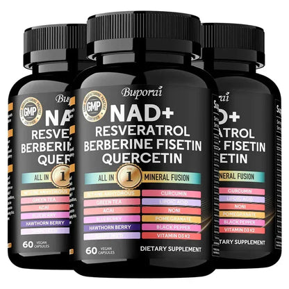 NAD+ Resveratrol Complex – Cellular Health & Anti-Aging Formula (1000 mg) - Maison Novaire #