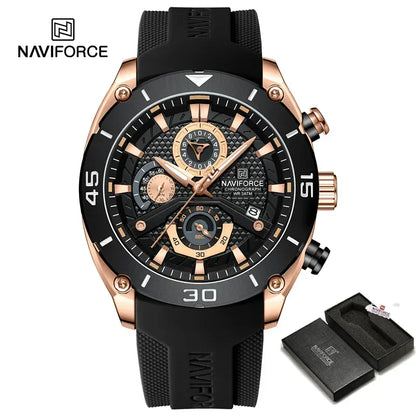 NAVIFORCE NF8038 Top Brand Men's Sport Watch - BLAKESTORE-NG