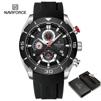 NAVIFORCE NF8038 Top Brand Men's Sport Watch - BLAKESTORE-NG