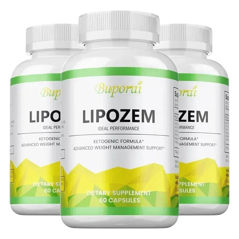Natural Lipozem Capsules – Fat Burner, Appetite Suppressant & Metabolism Booster - Maison Novaire #