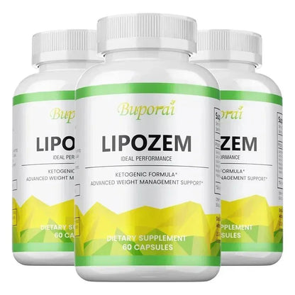 Natural Lipozem Capsules – Fat Burner, Appetite Suppressant & Metabolism Booster - Maison Novaire #