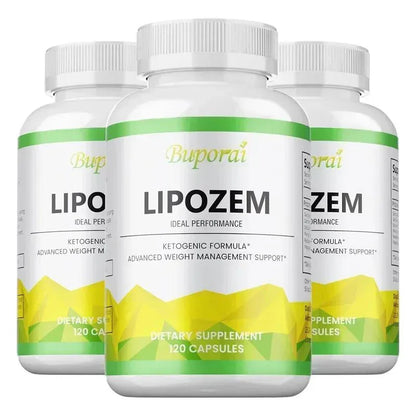 Natural Lipozem Capsules – Fat Burner, Appetite Suppressant & Metabolism Booster - Maison Novaire #