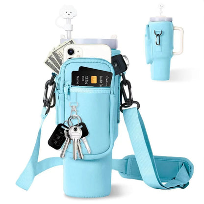 Neoprene Water Bottle Pouch Holder for Stanley 40oz. - Maison Novaire #