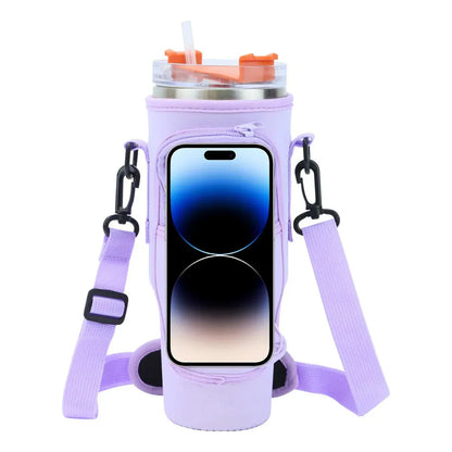 Neoprene Water Bottle Pouch Holder for Stanley 40oz. - Maison Novaire #