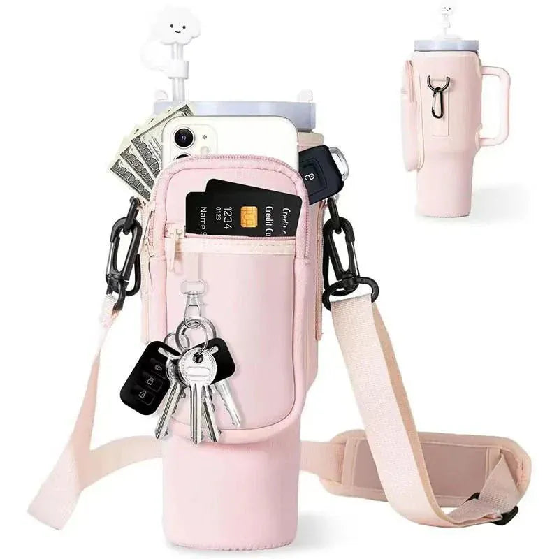 Neoprene Water Bottle Pouch Holder for Stanley 40oz. - Maison Novaire #