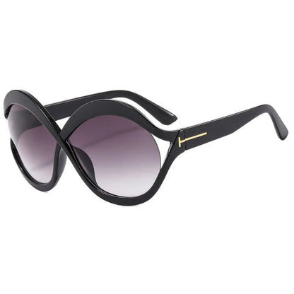 New Oversized Circular Frame Sunglasses for Women - Maison Novaire #