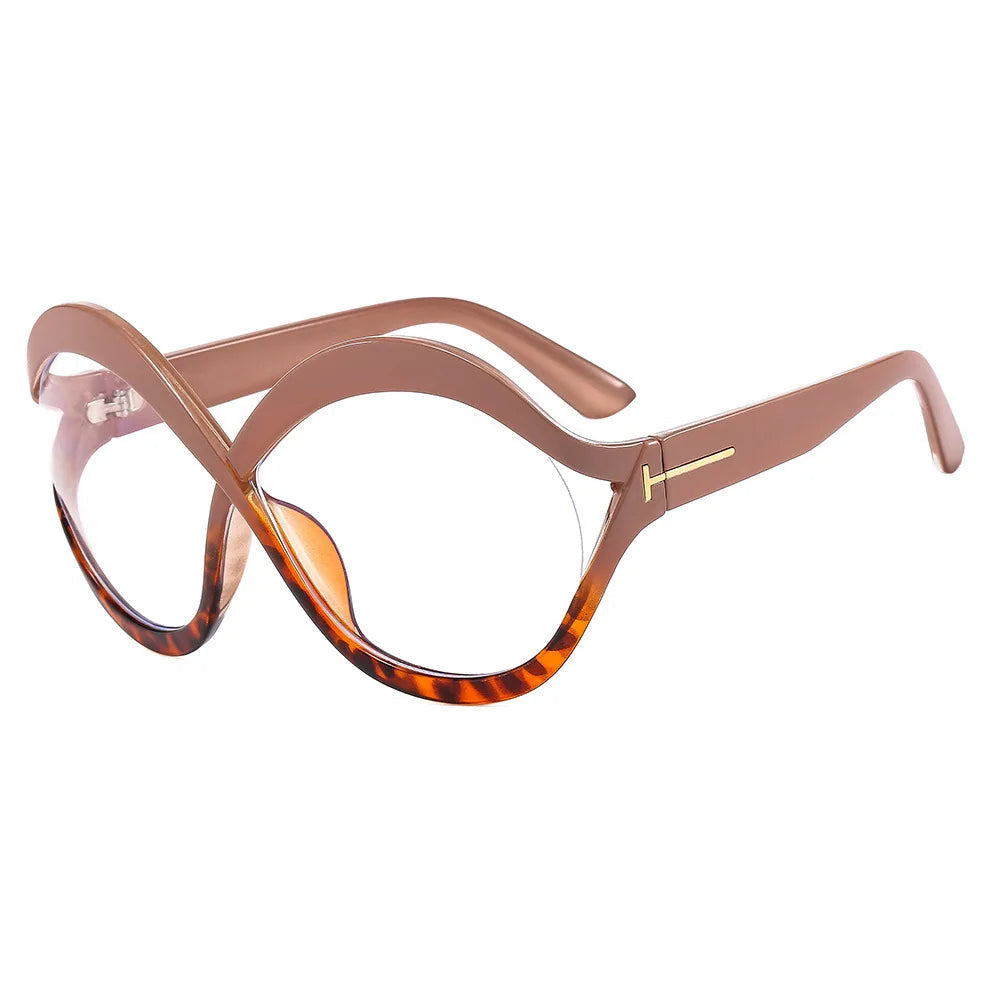 New Oversized Circular Frame Sunglasses for Women - Maison Novaire #