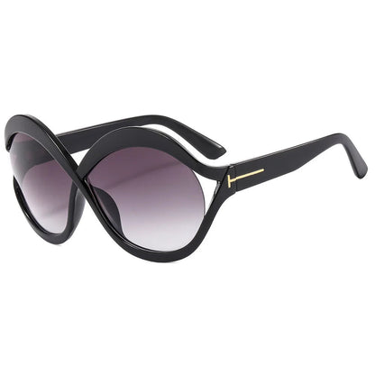 New Oversized Circular Frame Sunglasses for Women - Maison Novaire #