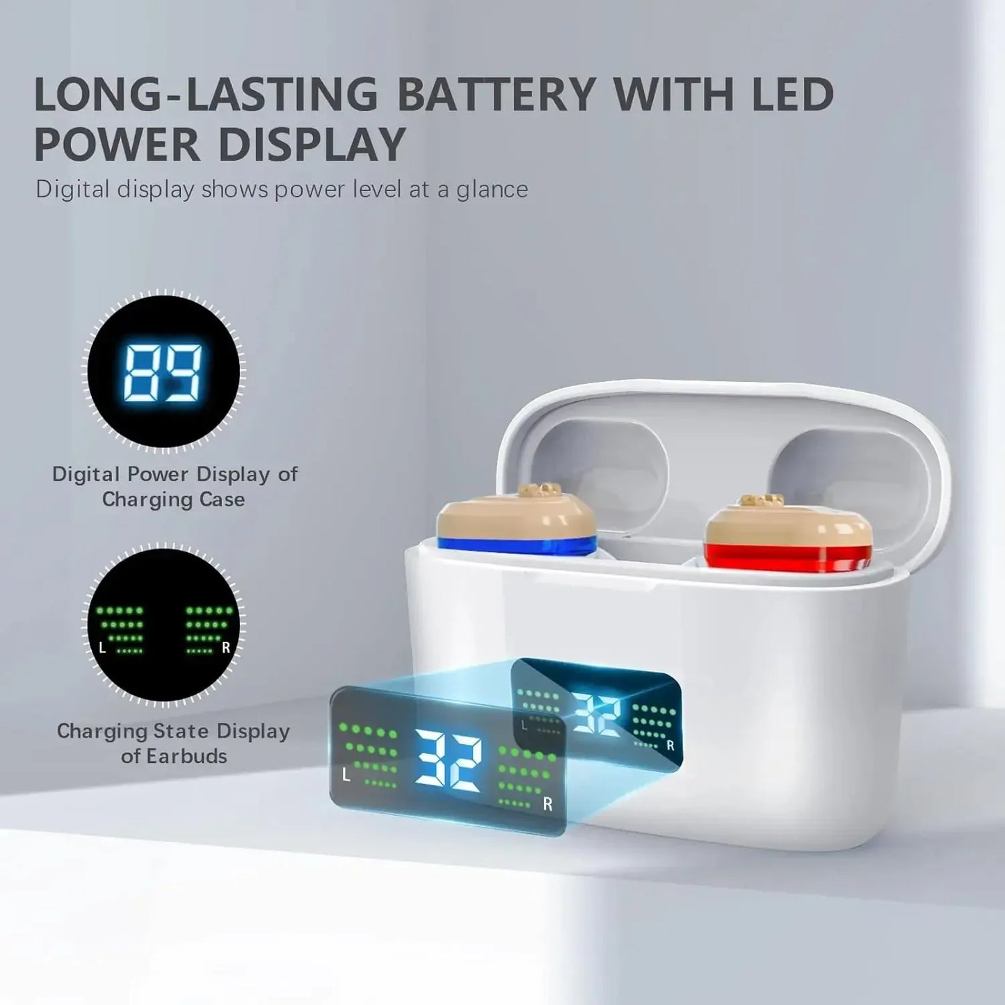 Noise-cancelling Hearing enhancer for Seniors. - Maison Novaire #