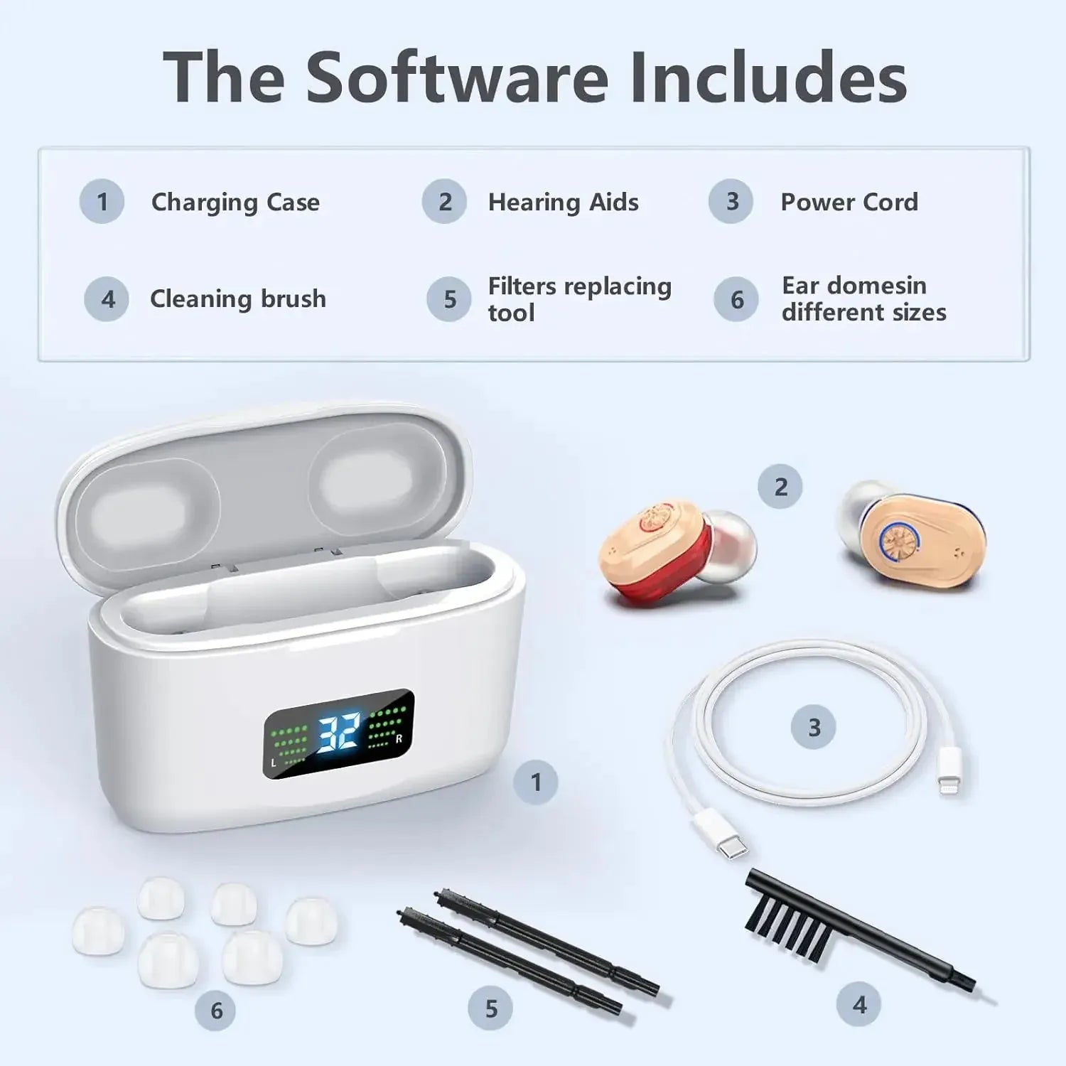 Noise-cancelling Hearing enhancer for Seniors. - Maison Novaire #