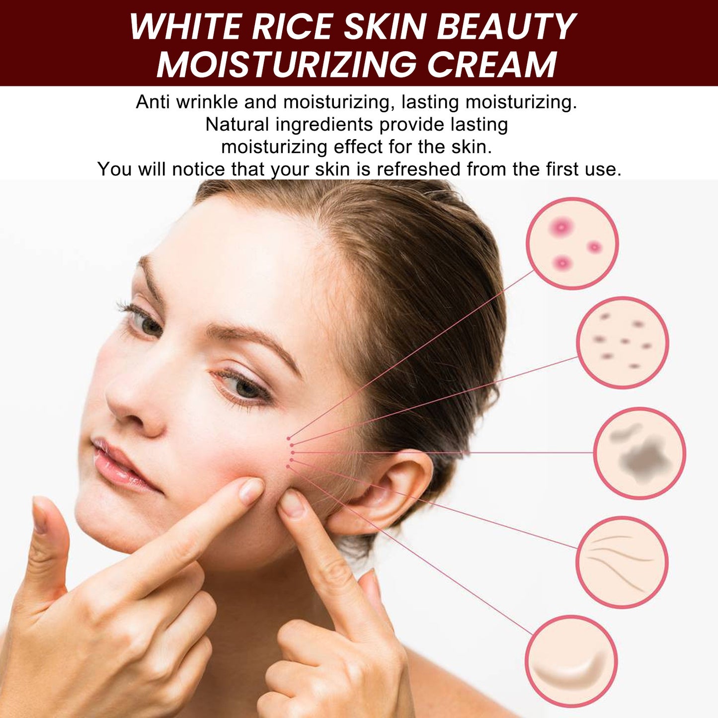 Rice Anti-Wrinkle Acne Moisturizer